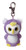 Aurora Loonee Purple Owl Yoohoo Clip on 3"