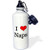 3dRose Love naps. -Sports Water Bottle, 21oz (wb_200852_1), 21 oz Multicolor
