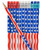 Rhode Island Novelty 7.5" American Flag Pencil