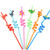 16PCS Dinosaur Reusable Straws for Kids Jurassic Dinosaur Theme Party Supplies Dino Party Favors Goodie Bag Birthday Gifts for Boys Kids Boys