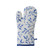 Creative Co-Op Cotton Hot Mitt, Blue & White