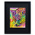 Fox by Dean Russo, Black Matte, Black Frame 16x20-Inch