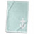 3D Rose Nautical White Anchor in Corner on Mint Blue-Modern Contemporary Pastel-Sea Ocean Sailor Theme Towel, 15" x 22", Multicolor