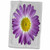 3D Rose Purple Yellow Flower On Gray Hand Towel, 15" x 22"