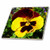 3dRose ct_35309_2 Yellow Burnt Red Pansy-Ceramic Tile, 6-Inch