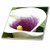 3drose ct_23569_4 White and Purple Calla Lily Ceramic Tile, 12-Inch