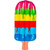High Five Rainbow Popsicle Pool Float 58x30