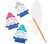 Fun Express 24 pc - Shark Notepads