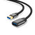 USB 3.0 Extension Cable,XXONE,Aluminum Alloy USB 20ft Cable SuperSpeed USB 3.0 Type A Male to Female Extension Cord for Printer,Playstation, Xbox,USB Flash Drive,Card Reader, Hard Drive, Keyboard