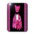 3dRose lsp_30241_1 Pink and orange flowered dress on black background with damask ribbons Toggle Switch