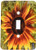 3dRose lsp_30794_1 Orange and Yellow Summer Sunflower Flowers Single Toggle Switch