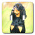3dRose lsp_4409_2 Black and Tan Coonhound Double Toggle Switch