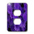 3dRose LLC lsp_20608_6 Pretty Purple Floral Bouquet 2 Plug Outlet Cover