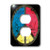 3dRose lsp_24320_6 Peace Symbol grunge on black background Outlet Cover Multi-Color