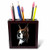 3dRose ph_1059_1 Boxer Tile Pen Holder, 5-Inch