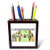 3dRose LLC Dog Realtors 5-Inch Tile Pen Holder