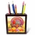 3dRose ph_3206_1 Happy Thanksgiving Tile Pen Holder, 5-Inch