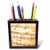 3dRose ph_16509_1 Sheet Music-Tile Pen Holder, 5-Inch