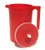 Tupperware 2 Quart Classic Push Button Pitcher Bold Red
