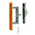Slide-Co 14186 Sliding Door Handle Set, Wood Pull, Aluminum Diecast, Viking