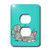 3dRose lsp_4754_6 Sleeping Cat 2 Plug Outlet Cover