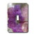3dRose lsp_7947_1 Floral Purple Single Toggle Switch