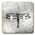 3dRose lsp_29665_2 Dragonfly Black and White Toggle Switch