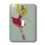 3dRose LLC lsp_34723_1 Pink and Yellow Ballerina Fairy, Single Toggle Switch