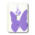 3dRose lsp_49863_1 Purple Butterflies Toggle Switch