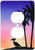 3dRose lsp_76699_6 Tropical Palm Trees and Pelican Bird Silhouette at Colorful Sunset Plug Outlet Cover