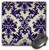 3dRose LLC 8 x 8 x 0.25 Inches Mouse Pad, Purple Damask (mp_48536_1)