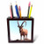 3dRose ph_1317_1 Nubian Goat Tile Pen Holder, 5-Inch