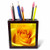 3dRose ph_3648_1 Yellow Rose Tile Pen Holder, 5-Inch