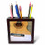3dRose Aqua Green Guitar Music Pen Holder Image Tile, 5-Inch