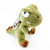 Smilesky Plush Dinosaur Keychain Stuffed Animals Toys Backpack Ornaments Pendant Key Ring Green 4"