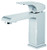 Bathroom Sink Faucet Square Body Single Handle/Chrome Finish Bathroom Lavatory Vanity Vessel Basin mixer One Hole Lavatory Faucet Deck Mount