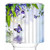 Purple Fabric Waterproof Polyester Shower Curtain Bathroom Curtain Decorative Shower Curtain liner With 12 Hooks 72 x 72 inches