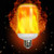 LED Flame Effect Light Bulb, Imenou e26/e27 LED Flickering Flame Light Bulbs 2835 LED Flashes Decorative Light Atmosphere Lighting Vintage Flaming Light for Bar Home Festival