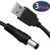 3-Pack 6ft USB 2.0 Type A Male to DC 5.5 x 2.1mm DC 5V Power Barrel Plug Connector Cable USB to 5v Power Cable USB to DC Power Tip Jack Cord