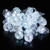 C&H Solutions Shining White Clear LED Flashing Jelly Bumpy Finger Rings (24 Ct)