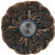 Waterwood Solid Brass Maya Doorbell in Oil Rubbed Bronze