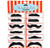 Rhode Island Novelty Black Mustache Party Pack 3 Packs of 12