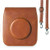 Case for Fujifilm Instax Square SQ20 Camera, EpicGadget Classic Vintage PU Leather Compact Case Bag with Adjustable Shoulder Strap for Fuji Film instax SQ20 (Brown)