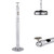 Sky Piea Video Projector Wall Ceiling Mount Bracket with 33-60cm Adjustable Height for Mini Projector, CCTV DVR Camera