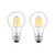 Aluxcia 12V A19 E26 LED Edison Bulb, A60 LED Filament Bulb 24V Marine Light 60W Halogen Replacement Bulb for Car RV Camper Marine Boat Solar Battery System Light, Daylight 6000K, 2-Pack