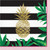Golden Pineapple Wedding Party Theme Paper Luncheon Napkins - 48 Count