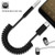 USB-C to 3.5mm Audio Adapter, XIIVIO USB Type C to 3.5mm Spring Audio Headphone Aux Jack Cord Compatible with Pixel 3/2/XL, Moto Z, HTC,iPad Pro 2018 and Other USB C Devices to Car Stereo