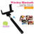 Self-portrait Monopod Extendable Selfie Stick[Black]with Built In Bluetooth Remote Shutter Wireless With Flexible Phone Holder
