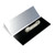 Name Badge Blanks with Pin - 25 Pack Brushed Silver 1" X 3"