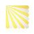 Meri Meri Yellow Fan Stripe Small Napkins